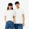 クラシックフィットのエンボス加工ロゴ入りポロシャツ クラシックフィットのエンボス加工ロゴ入りポロシャツ