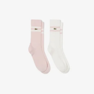 ユニセックス リブ編みコットンソックス