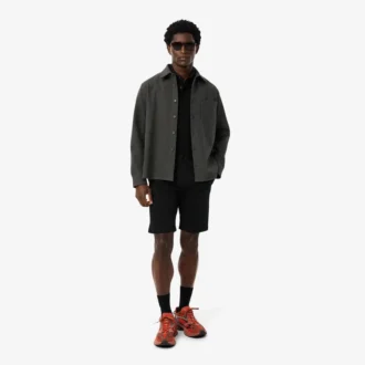 メンズ スリムフィット ストレッチコットンショーツ