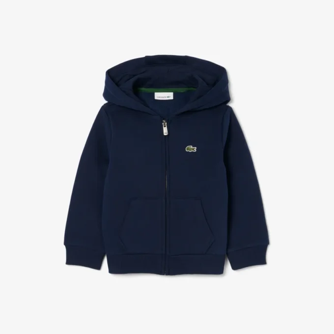 キッズ フリース ジップアップ フーディー