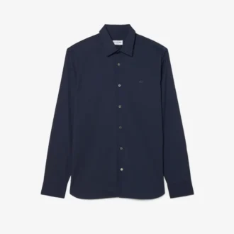 メンズ スリムフィット ストレッチ ボタンダウンシャツ