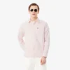 ランウェイ・バッジ・アクセント オーバーサイズ サテン ポロシャツ ランウェイ・バッジ・アクセント オーバーサイズ サテン ポロシャツ