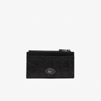 モノグラム レザー ジップカードホルダー