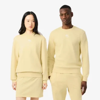 ユニセックス プリントフリーススウェット