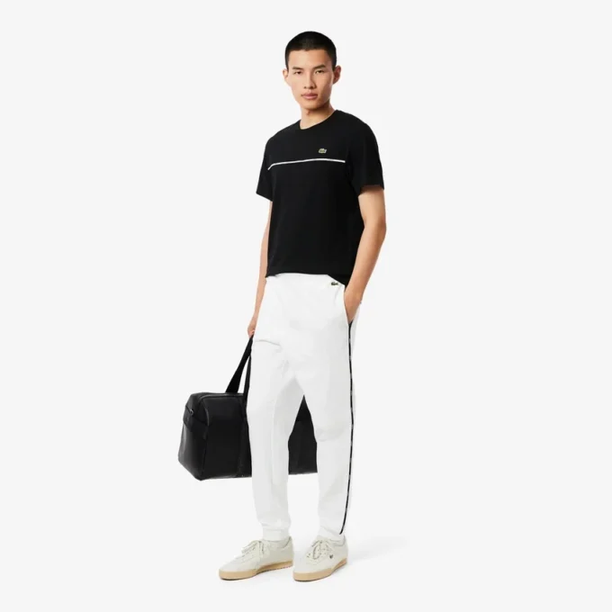 メンズ ロゴトリム スウェットパンツ メンズ ロゴトリム スウェットパンツ