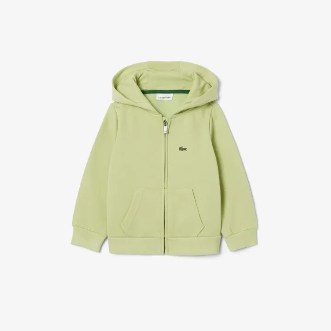 キッズ フリース ジップアップ フーディー