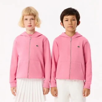 キッズ フリース ジップアップ フーディー