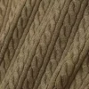 ランウェイ ケーブルニット ポロシャツ カラー セーター ランウェイ ケーブルニット ポロシャツ カラー セーター