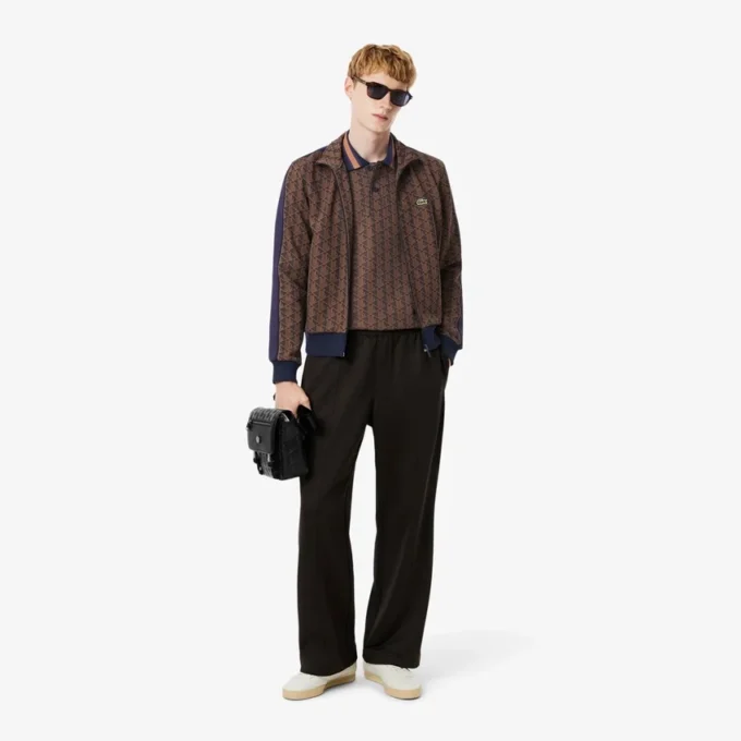 メンズ クラシックフィット モノグラム ポロシャツ メンズ クラシックフィット モノグラム ポロシャツ