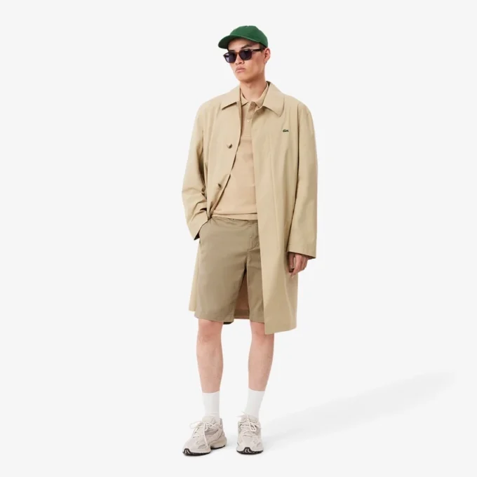 メンズ スリムフィット ストレッチコットンショーツ メンズ スリムフィット ストレッチコットンショーツ