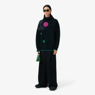 ランウェイ グラフィック ジャカード セーター