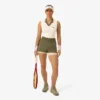 レディース ノースリーブ ストレッチニット テニス ポロシャツ レディース ノースリーブ ストレッチニット テニス ポロシャツ