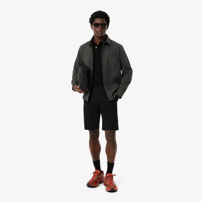 メンズ スリムフィット ストレッチコットンショーツ メンズ スリムフィット ストレッチコットンショーツ