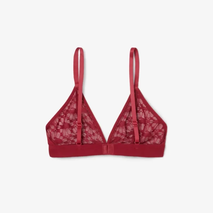 ロゴ入りレーストライアングルブラレット ロゴ入りレーストライアングルブラレット