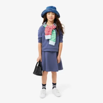 キッズ用 ウエストゴム入りスカート