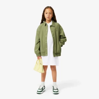 キッズ ピケ ポロシャツワンピース
