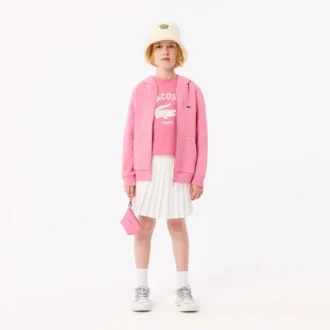 キッズ フリース ジップアップ フーディー