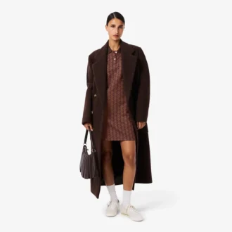 レディース スリムフィット モノグラム ポロシャツワンピース レディース スリムフィット モノグラム ポロシャツワンピース