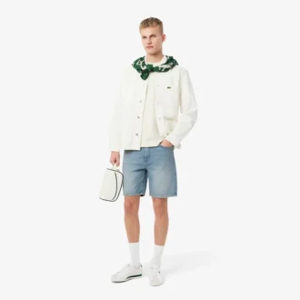 メンズ ストレートカット デニムショーツ