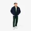 キッズ用プリントフリースジップアップフーディ