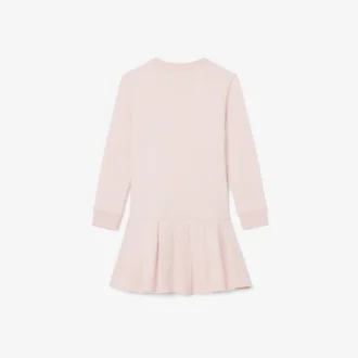 ガールズ用長袖フリースワンピース