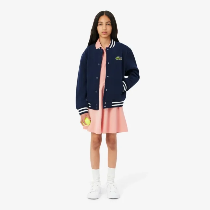 ノースリーブ ストレッチ ピケ ワンピース