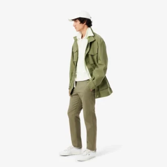 スリムフィット ストレッチツイル チノパンツ