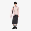 スリムフィットのブランドロゴ入りピケポロシャツ
