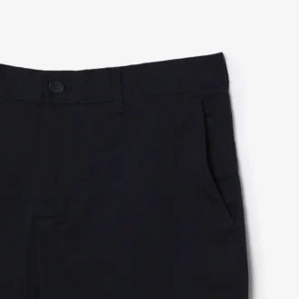 メンズ スリムフィット ストレッチコットンショーツ