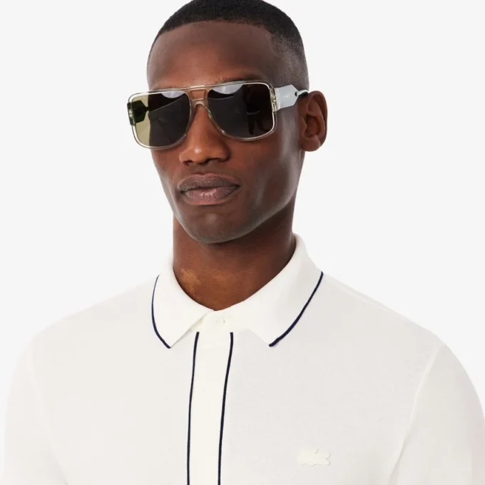 メンズ レギュラーフィット パリ ストレッチ ピケ ポロシャツ メンズ レギュラーフィット パリ ストレッチ ピケ ポロシャツ