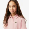 キッズ プリーツバック プチピケ ポロシャツ