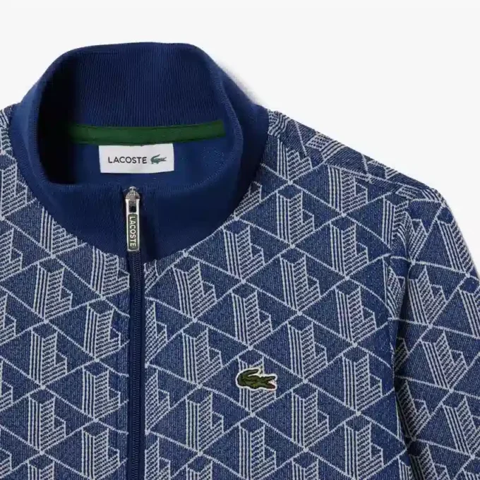 キッズ用ハイネックジップアップ パリ モノグラム スウェット キッズ用ハイネックジップアップ パリ モノグラム スウェット