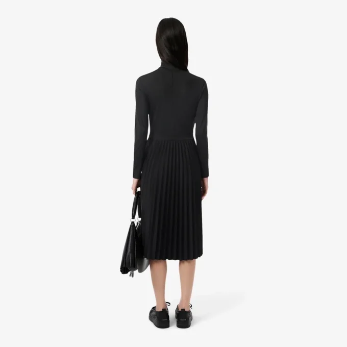 レディース スリムフィット ハイネック ワンピース レディース スリムフィット ハイネック ワンピース