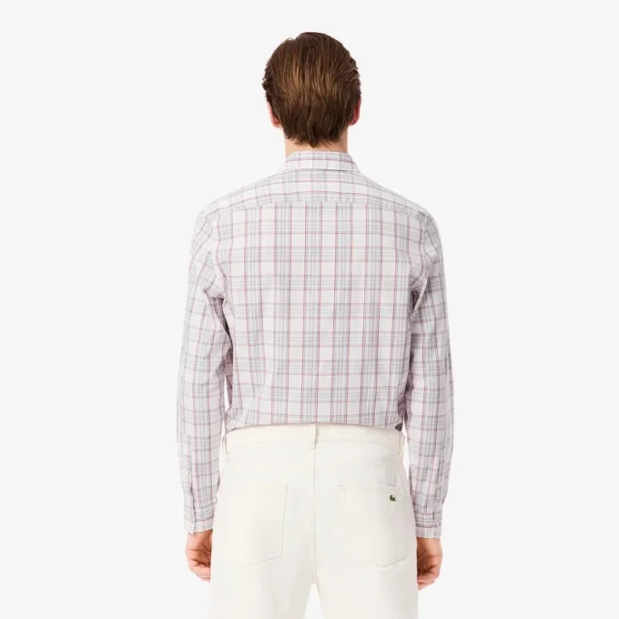 メンズ スリムフィット ストレッチ チェックシャツ メンズ スリムフィット ストレッチ チェックシャツ