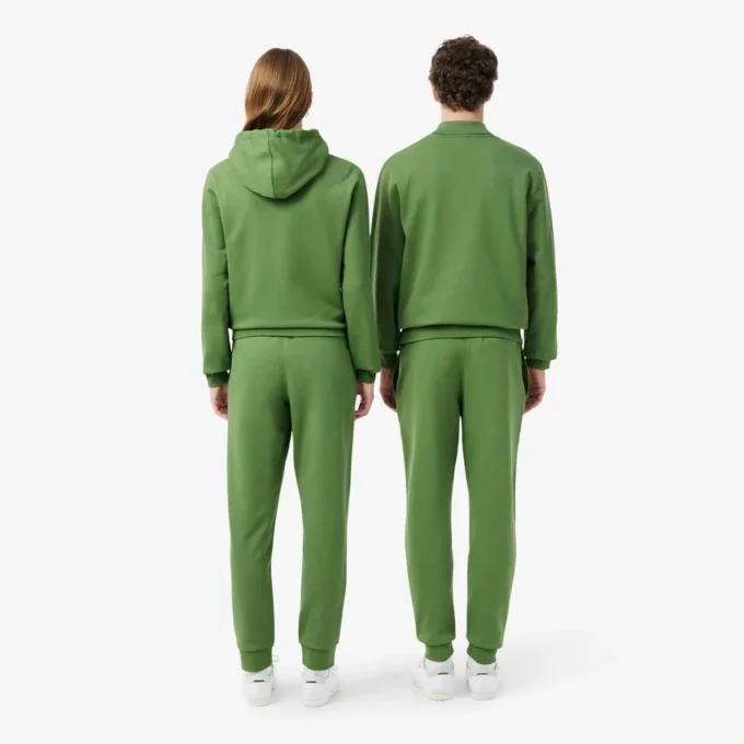 エンボス加工のロゴ入りスウェットパンツ