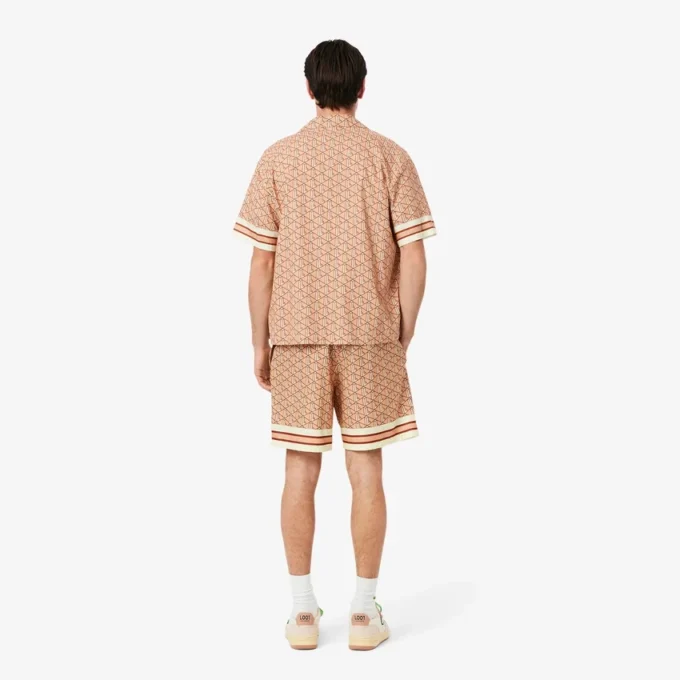 メンズ 軽量モノグラムプリント ショーツ メンズ 軽量モノグラムプリント ショーツ