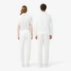 エンボス加工のロゴ入りスウェットパンツ