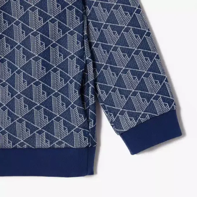 キッズ用ハイネックジップアップ パリ モノグラム スウェット キッズ用ハイネックジップアップ パリ モノグラム スウェット