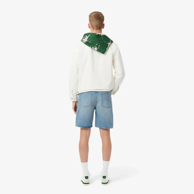 メンズ ストレートカット デニムショーツ メンズ ストレートカット デニムショーツ