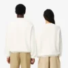 ユニセックス ルーズフィット バッジアクセント フリーススウェット ユニセックス ルーズフィット バッジアクセント フリーススウェット