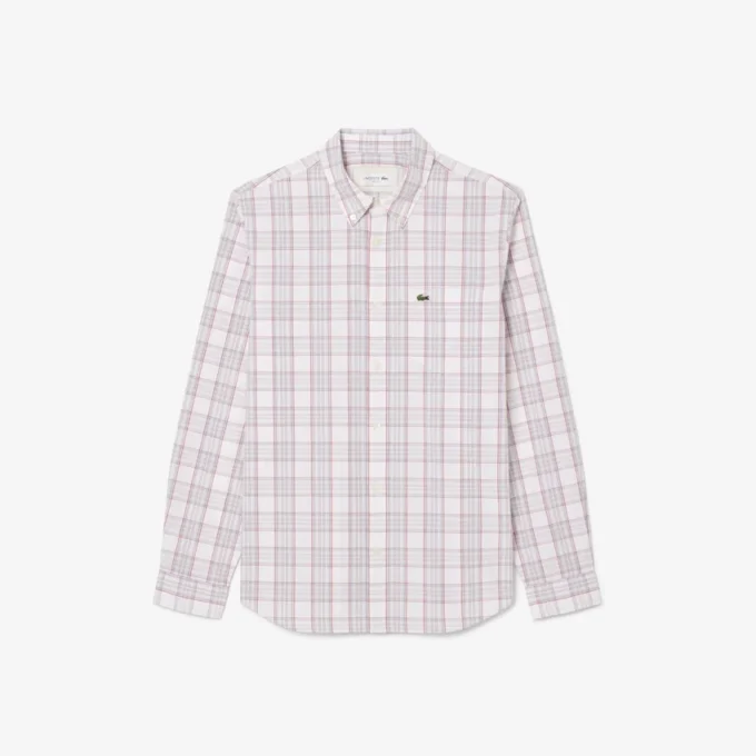 メンズ スリムフィット ストレッチ チェックシャツ メンズ スリムフィット ストレッチ チェックシャツ