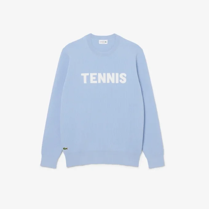 テニス クルーネックセーター