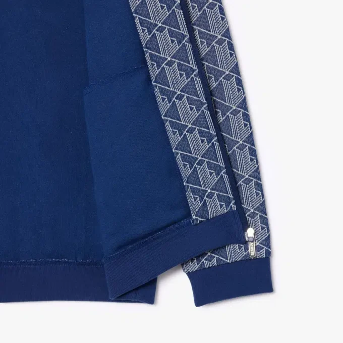 キッズ用ハイネックジップアップ パリ モノグラム スウェット キッズ用ハイネックジップアップ パリ モノグラム スウェット