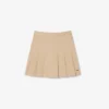 レディース ショート ストレッチコットン プリーツスカート レディース ショート ストレッチコットン プリーツスカート