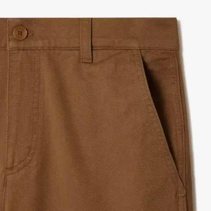メンズ ストレートフィット コットン カーゴパンツ メンズ ストレートフィット コットン カーゴパンツ