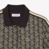 レディース スリムフィット モノグラム ポロシャツワンピース