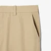 レギュラーフィットのコットンツイルチノパンツ
