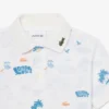 ミニピケプリントポロシャツ