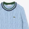 ボーイズ コットン&ウール クルーネックセーター ボーイズ コットン&ウール クルーネックセーター