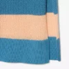 ストライプ柄コットンワンピース